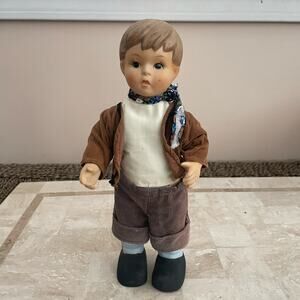 Vintage Oumlet Hansel bisque Hummel inspired doll